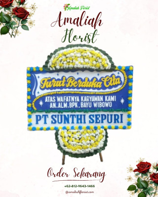 Papan Bunga Duka di Maniamolo